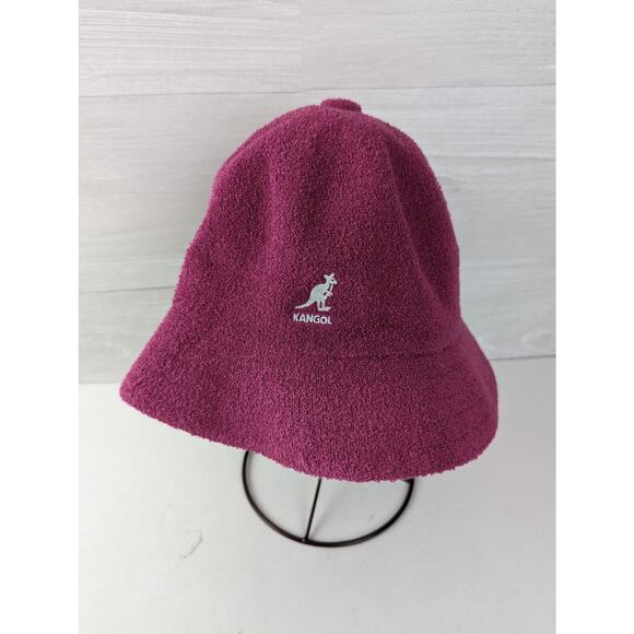 Kangol Bermuda Casual Dark Pink Hat Unisex L - Picture 3 of 10